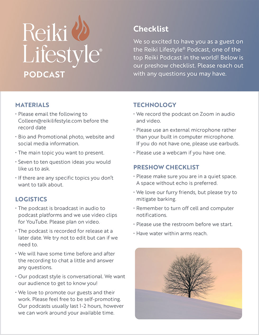 Reiki_podcast_guest_checklist